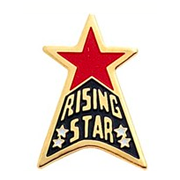 Rising Star Pins