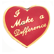 Make A Difference Pins