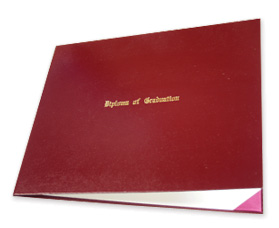 Autograph Album and Diploma Case